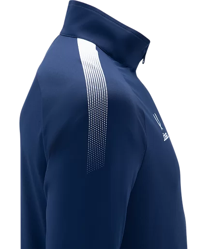 Реальное фото Олимпийка Jogel Camp Training Jacket FZ 22 темно-синий от магазина СпортЕВ