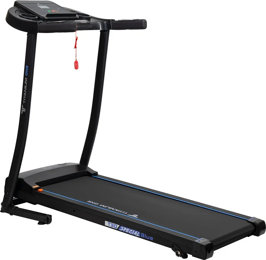 Реальное фото Беговая дорожка Titanium One T30 Special Blue от магазина Спортев