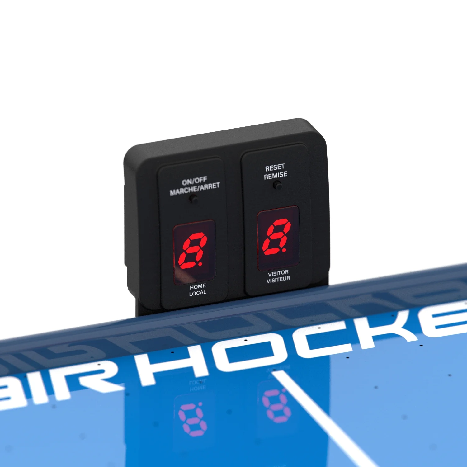 Реальное фото Игровой стол - аэрохоккей DFC ZONE 48" AT-120 от магазина Спортев