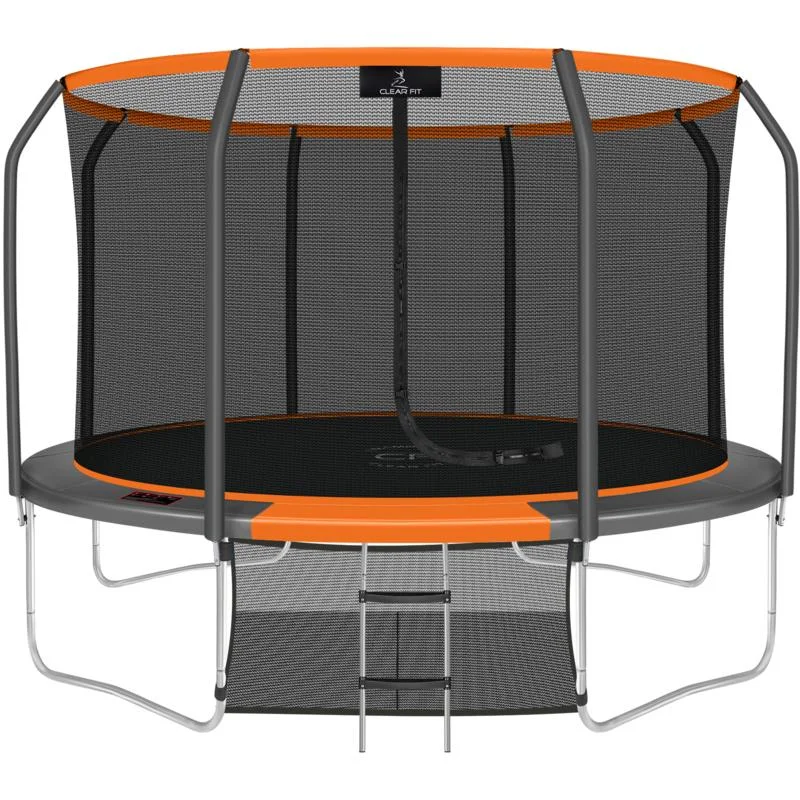 Реальное фото Каркасный батут Clear Fit OrangeHop 12Ft от магазина Спортев