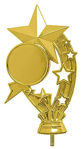 Реальное фото Фигура B208/G звезды (H-17 см) от магазина Спортев