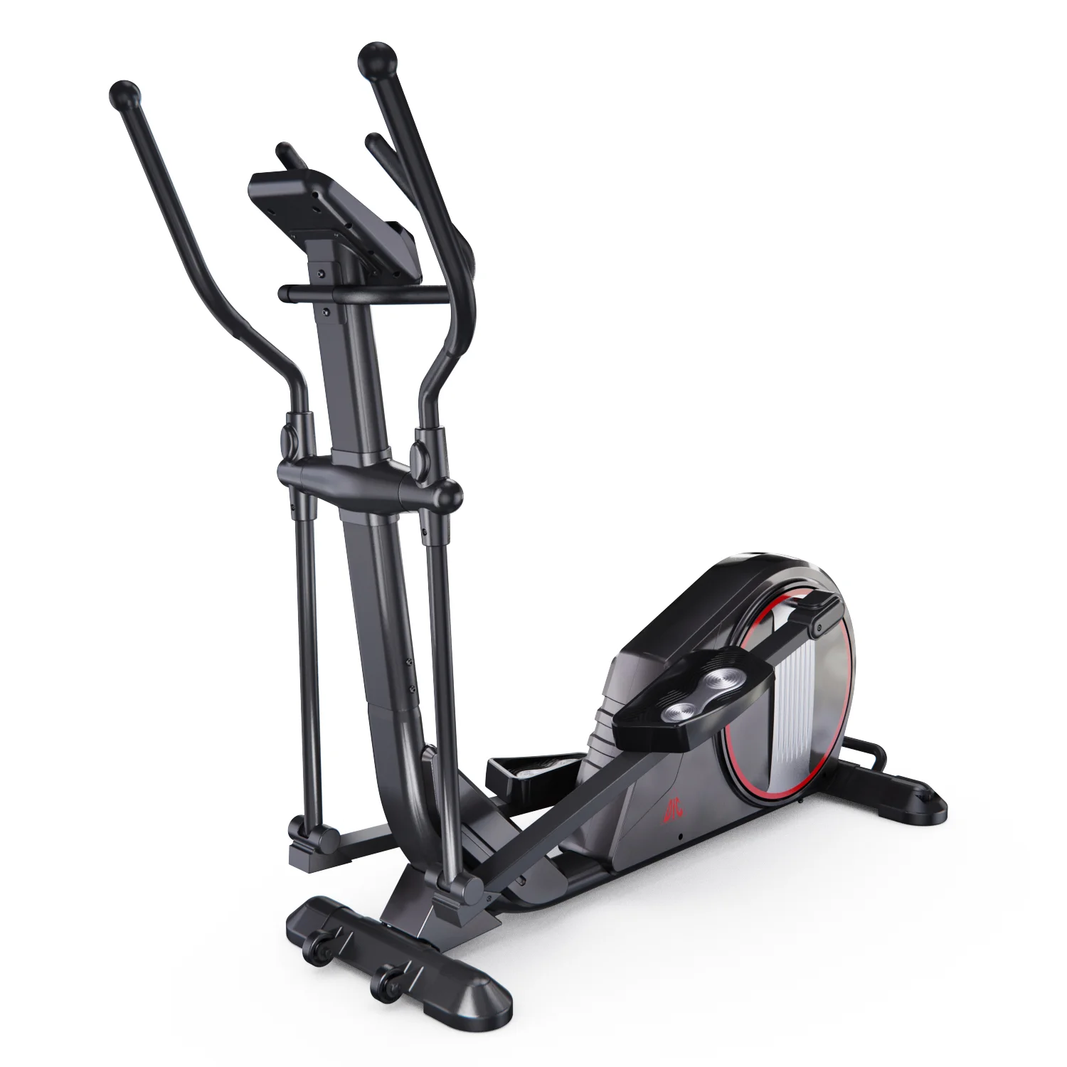 Реальное фото Эллиптический тренажер DFC E97602 магн.эл.привод от магазина Спортев