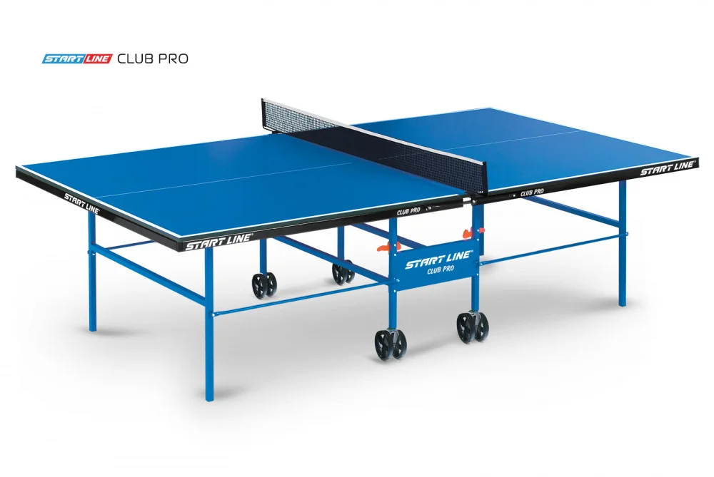 Стол теннисный Club-Pro Синий Реальное фото Стол теннисный Club-Pro Синий от магазина Спортев