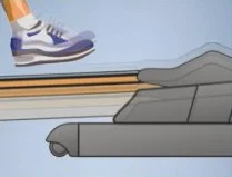 Реальное фото Беговая дорожка AMF 8670D от магазина Спортев