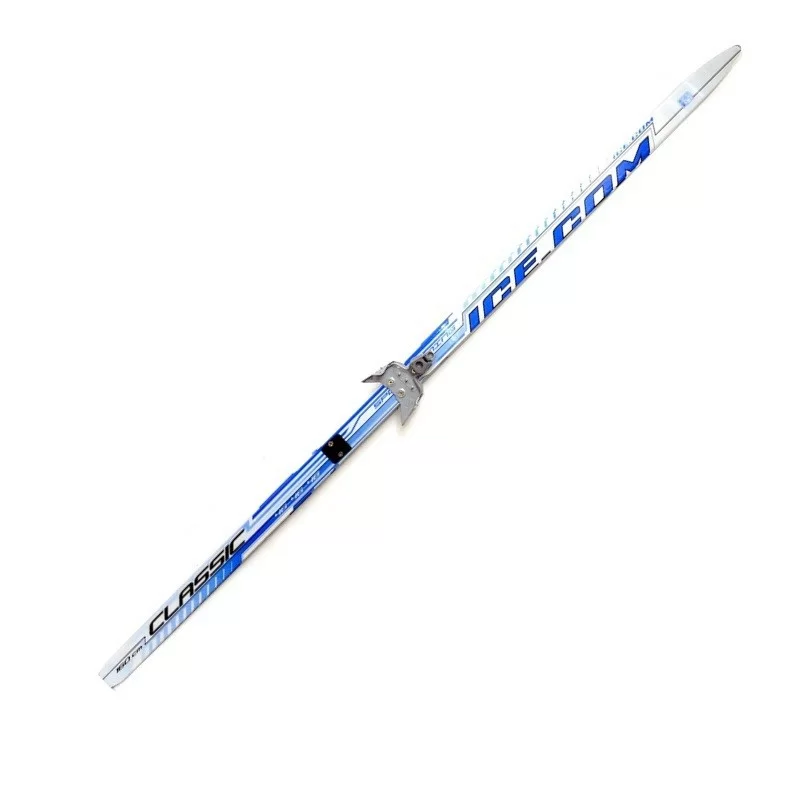 Реальное фото Лыжи Spine Nordik/Ice com Classic step blue от магазина Спортев