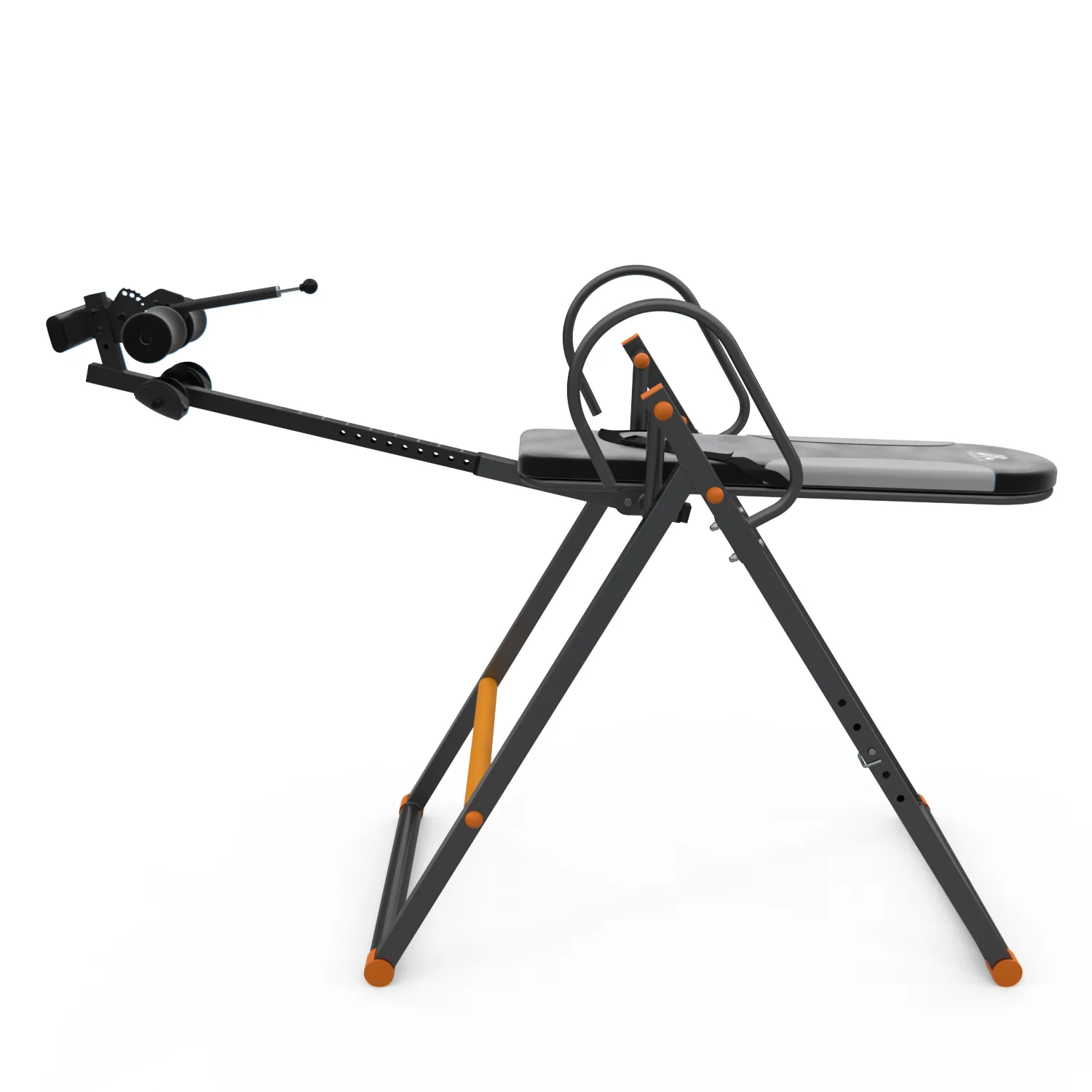 Реальное фото Инверсионный стол DFC IT002 складной от магазина Спортев