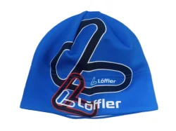 Шапка гоночная с лого Loffler голубой