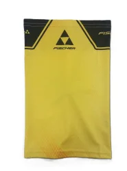 Шарф-труба с лого Fischer желтый