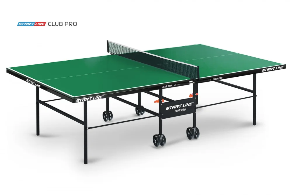 Стол теннисный Club-Pro Зелёный Реальное фото Стол теннисный Club-Pro Зелёный от магазина Спортев