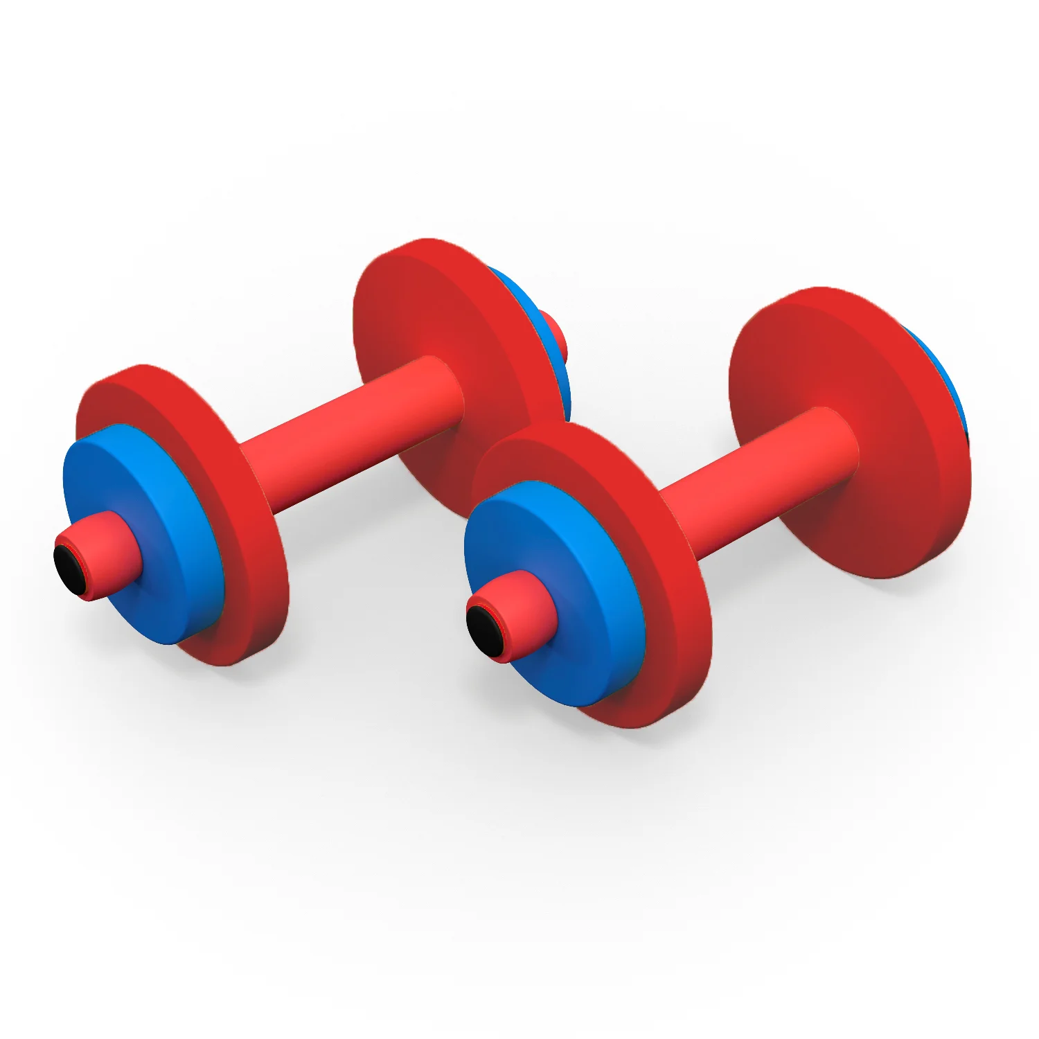 Реальное фото Гантели детские DFC (комплект 2 шт) VT-2009 от магазина Спортев