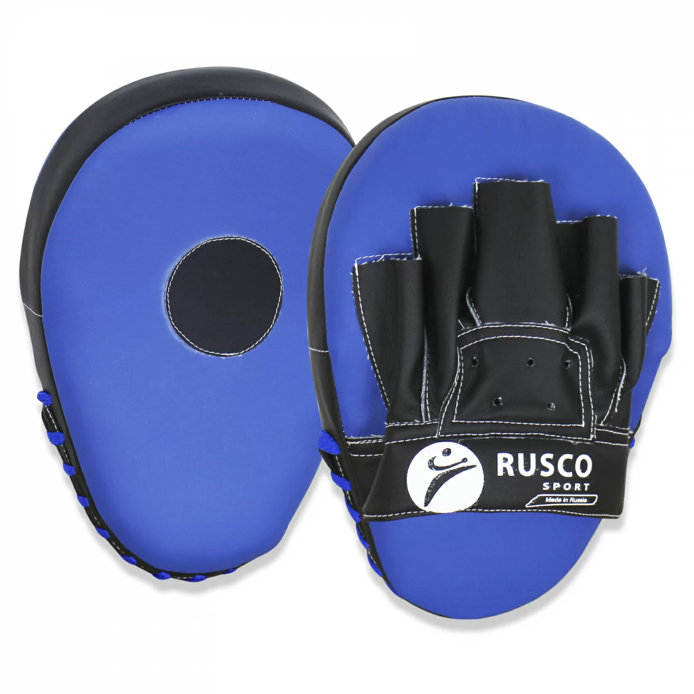 Реальное фото Лапы Rusco Sport изогнутые синие 62318 от магазина СпортЕВ