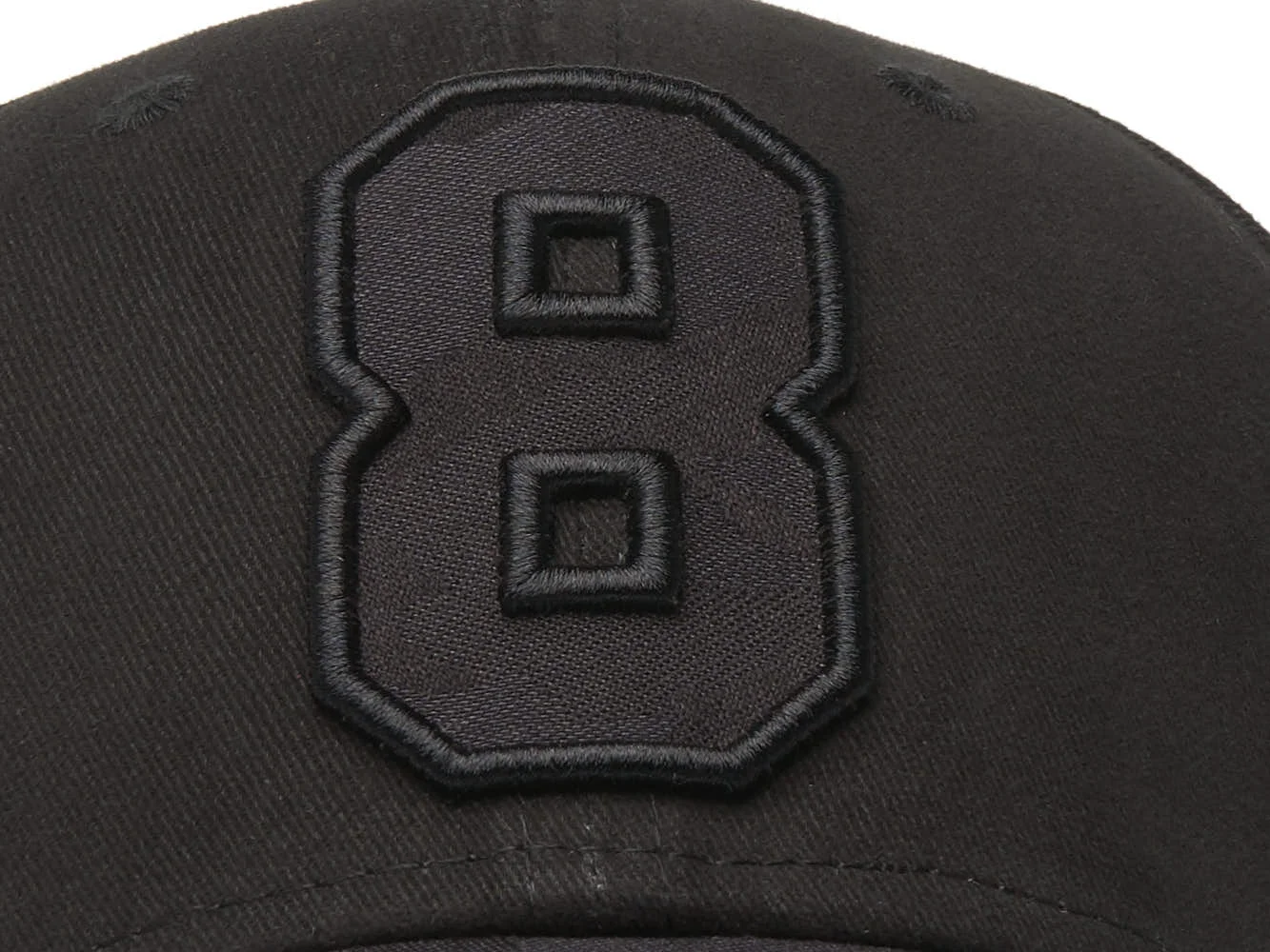 Реальное фото Бейсболка №8 черная р.55-58 20690 от магазина Спортев