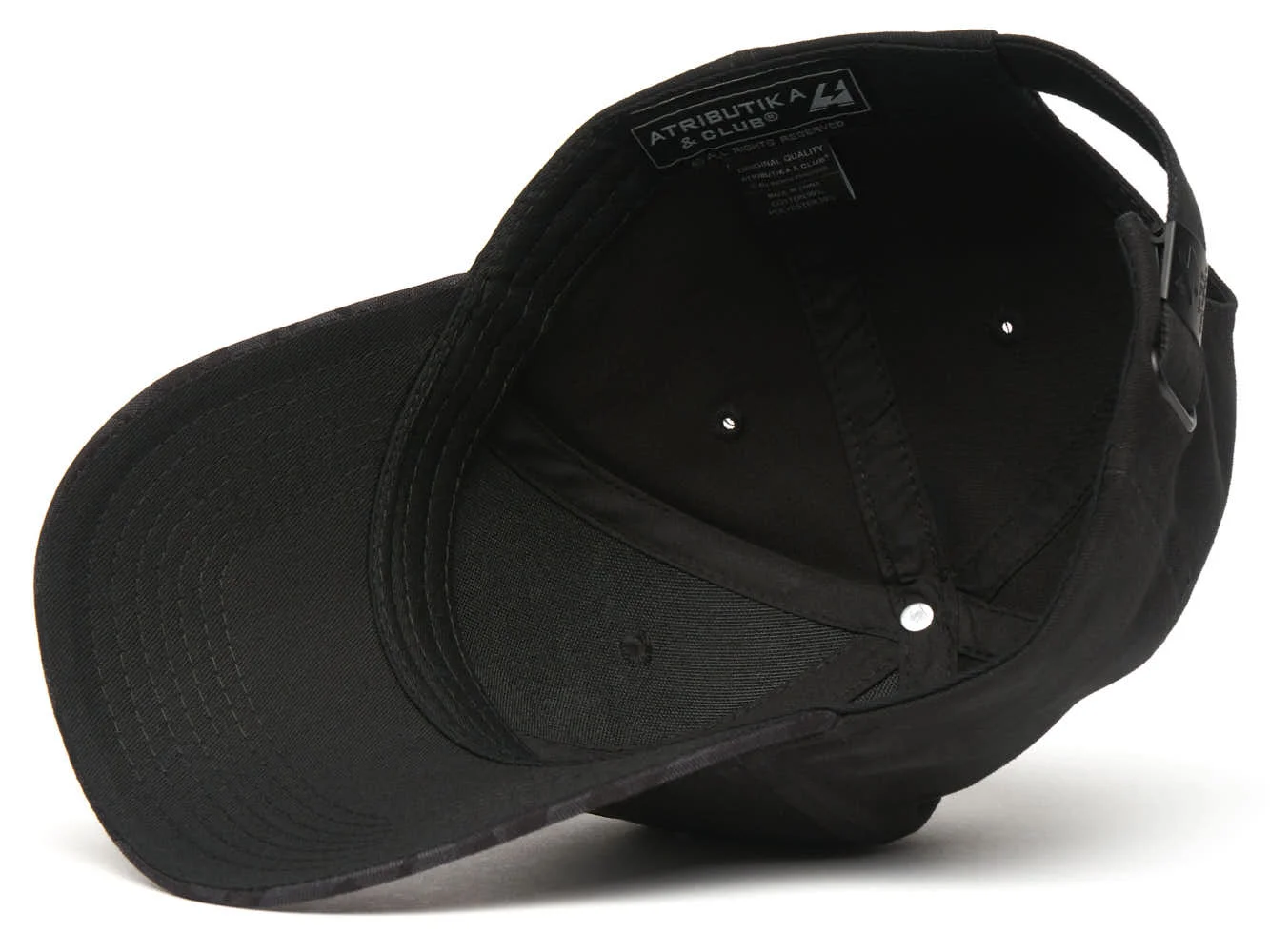 Реальное фото Бейсболка №10 черная р.55-58 20692 от магазина Спортев