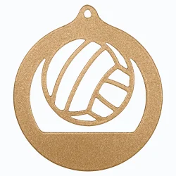 Медаль MZP 951-70/BM  волейбол  (D-70 мм, s-2 мм)