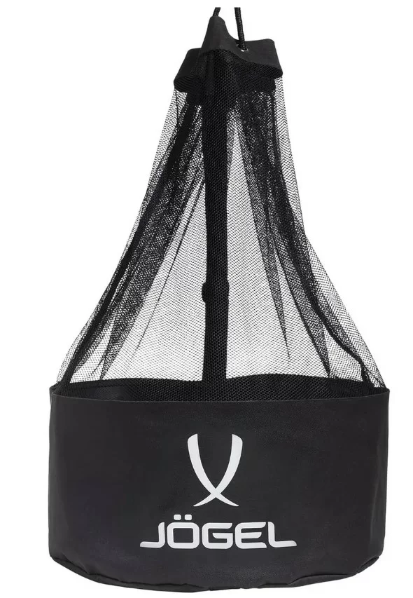 Реальное фото Сетка для мячей Jogel Camp Team Ball Bag черный 19345 от магазина СпортЕВ