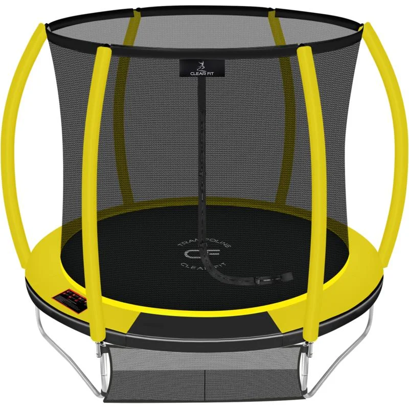 Реальное фото Каркасный батут Clear Fit LemonHop 8Ft от магазина Спортев