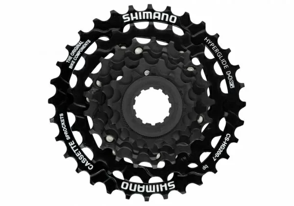 Кассета Shimano TY CS-HG200 7 скоростей 12-32Т 520118 Реальное фото Кассета Shimano TY CS-HG200 7 скоростей 12-32Т 520118 от магазина Спортев