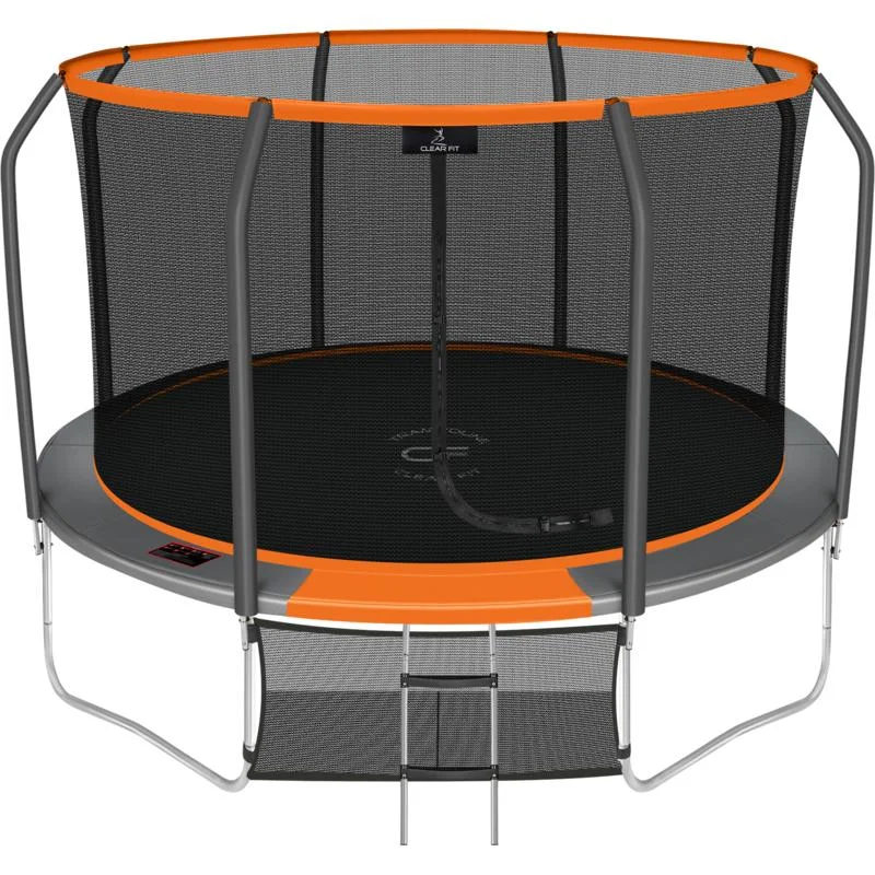 Реальное фото Каркасный батут Clear Fit OrangeHop 14Ft от магазина Спортев