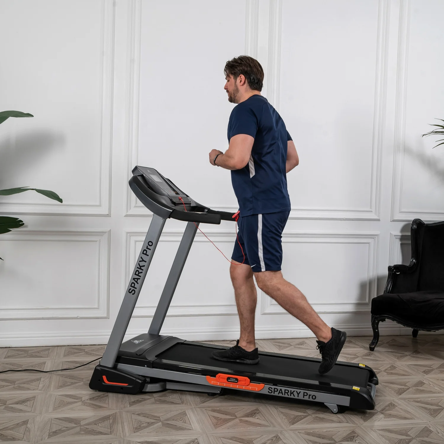 Реальное фото Беговая дорожка DFC SPARKY Pro T635 от магазина Спортев