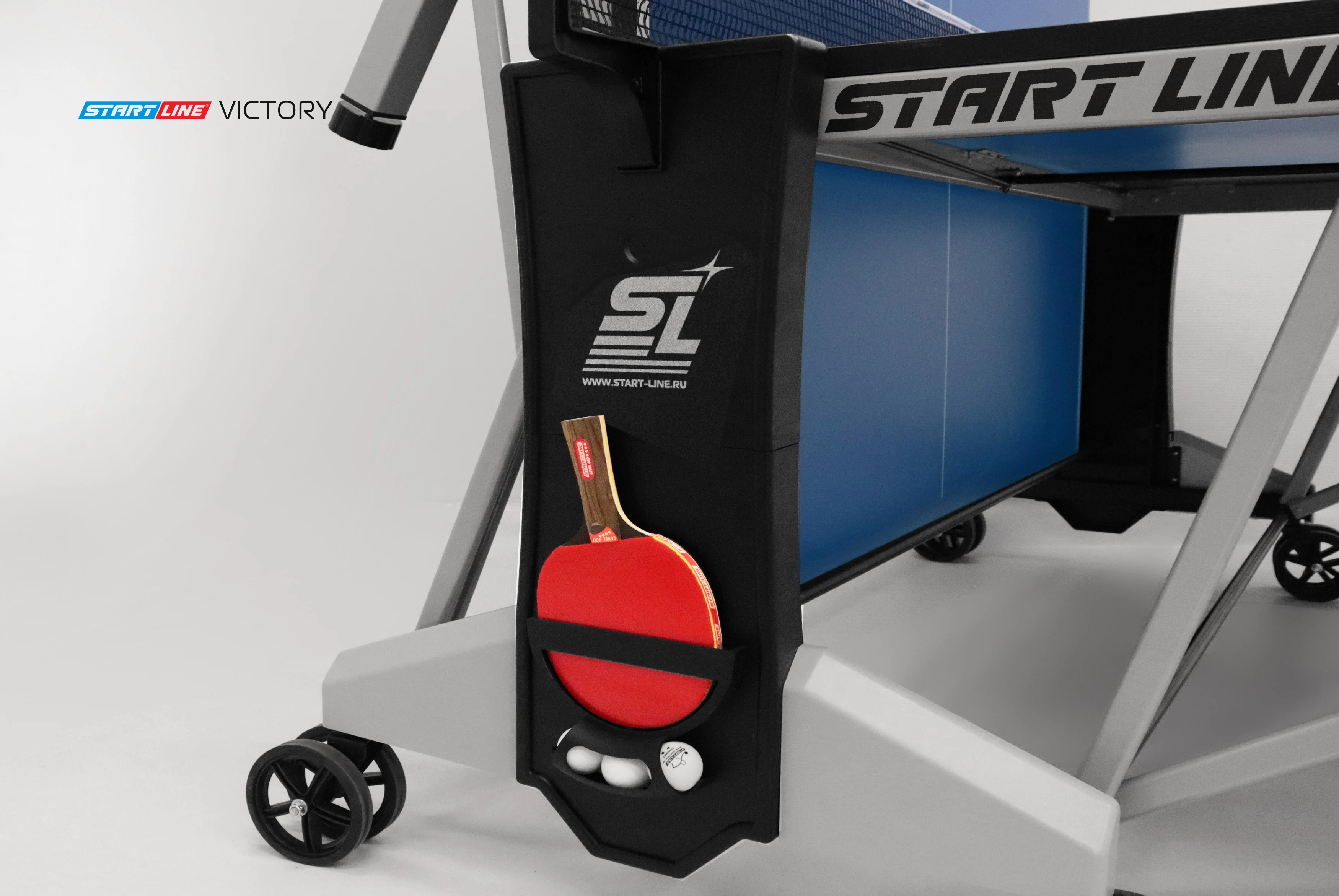 Стол теннисный VICTORY Синий Реальное фото Стол теннисный VICTORY Синий от магазина Спортев