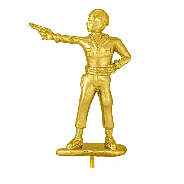 Реальное фото Фигура 12064/G стрелок (H-13,5 см) от магазина Спортев