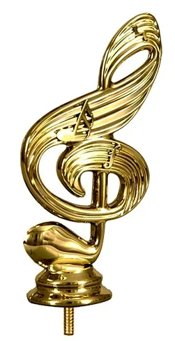 Реальное фото Фигура B225/G нота (H-12 см) от магазина Спортев