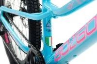 Реальное фото Велосипед BOZGOO Bambino 24" бирюза/розовый 26587 от магазина Спортев