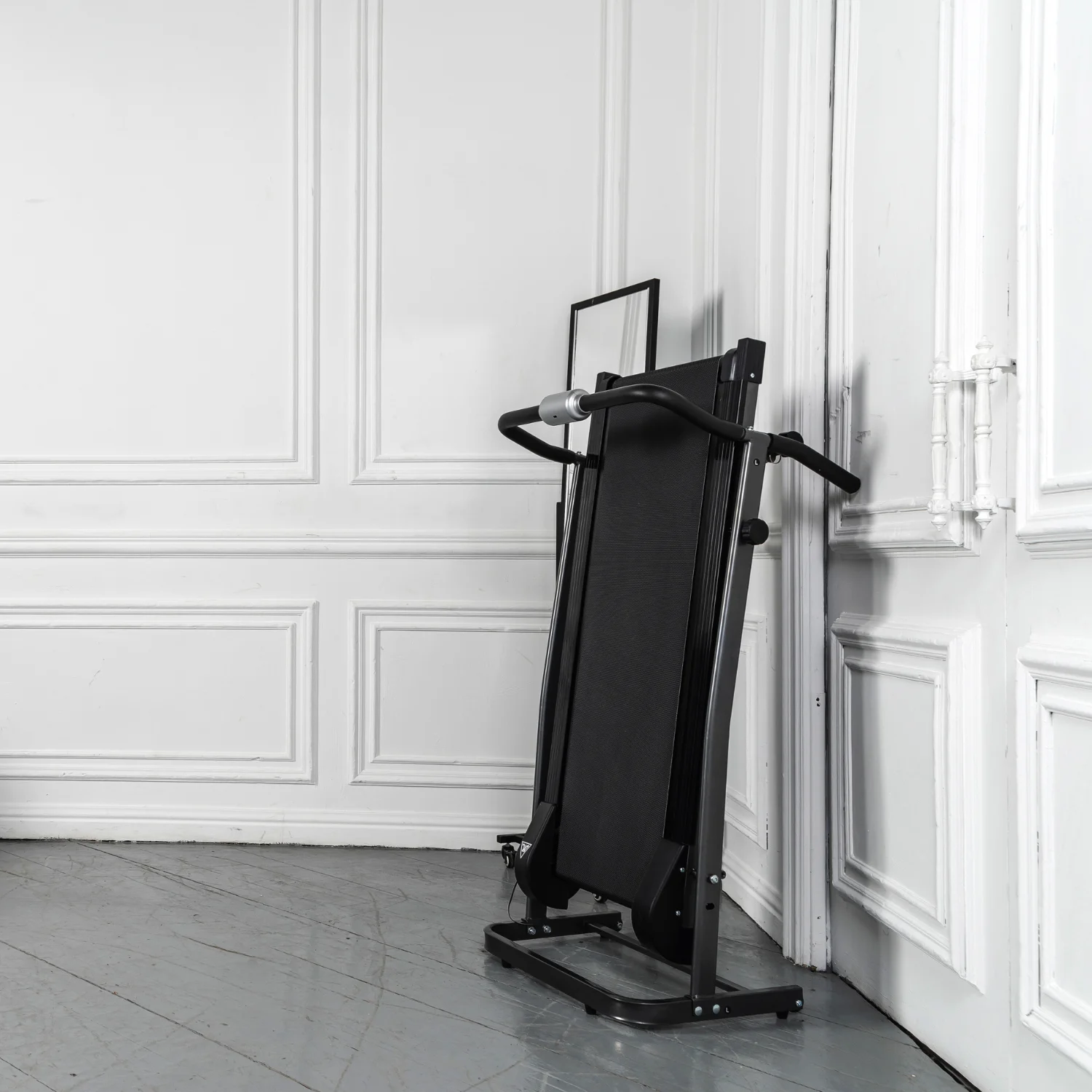 Реальное фото Беговая дорожка DFC T30 механ. от магазина Спортев