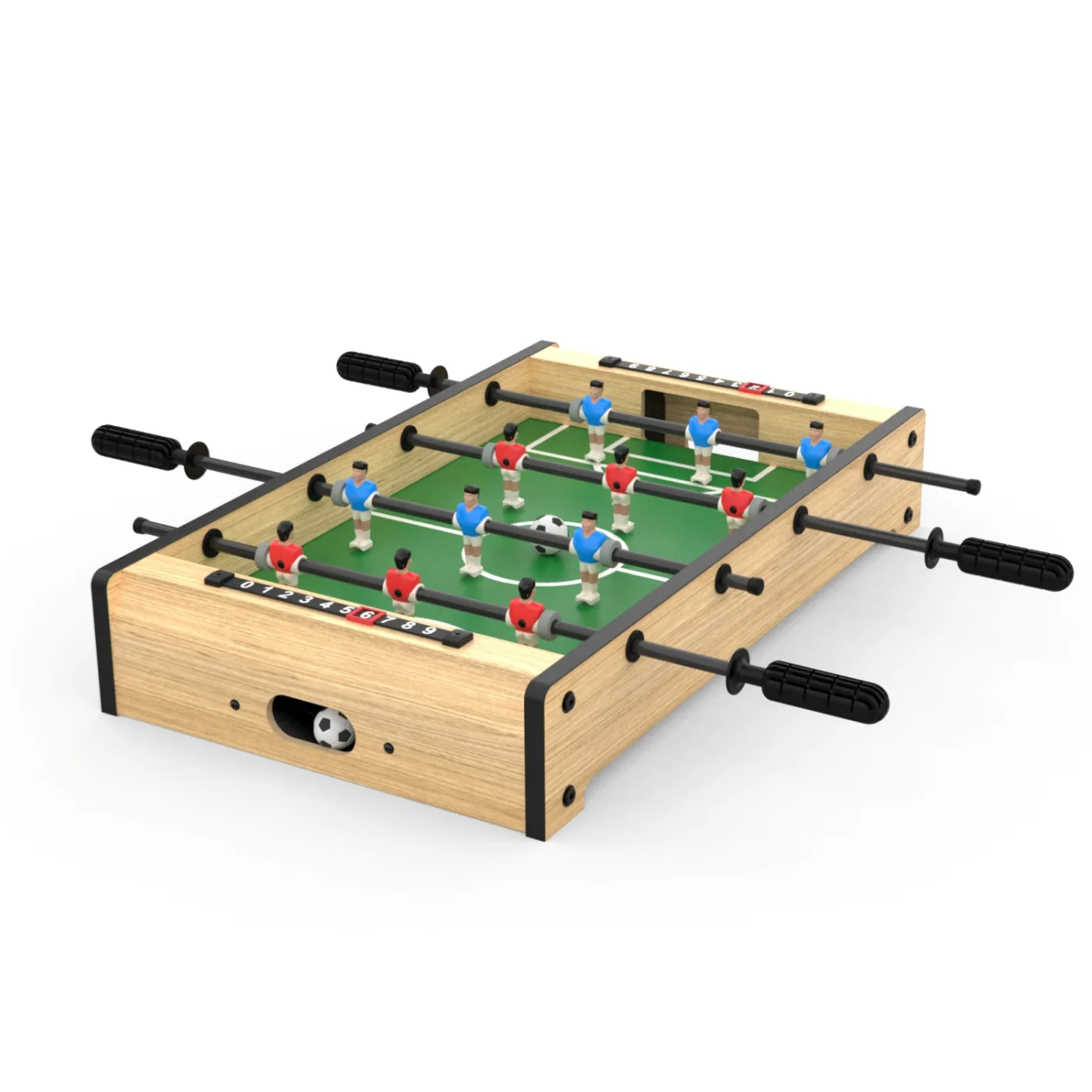 Реальное фото Игровой стол - футбол DFC TEMPEST SBMS-SB-002 от магазина Спортев