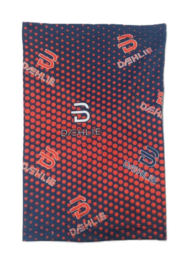 Реальное фото Шарф-труба с лого BD т.синий от магазина Спортев