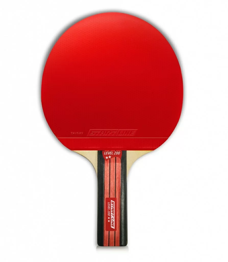 Реальное фото Ракетка для настольного тенниса Start line Level 200 New (прямая) 12306 от магазина СпортЕВ