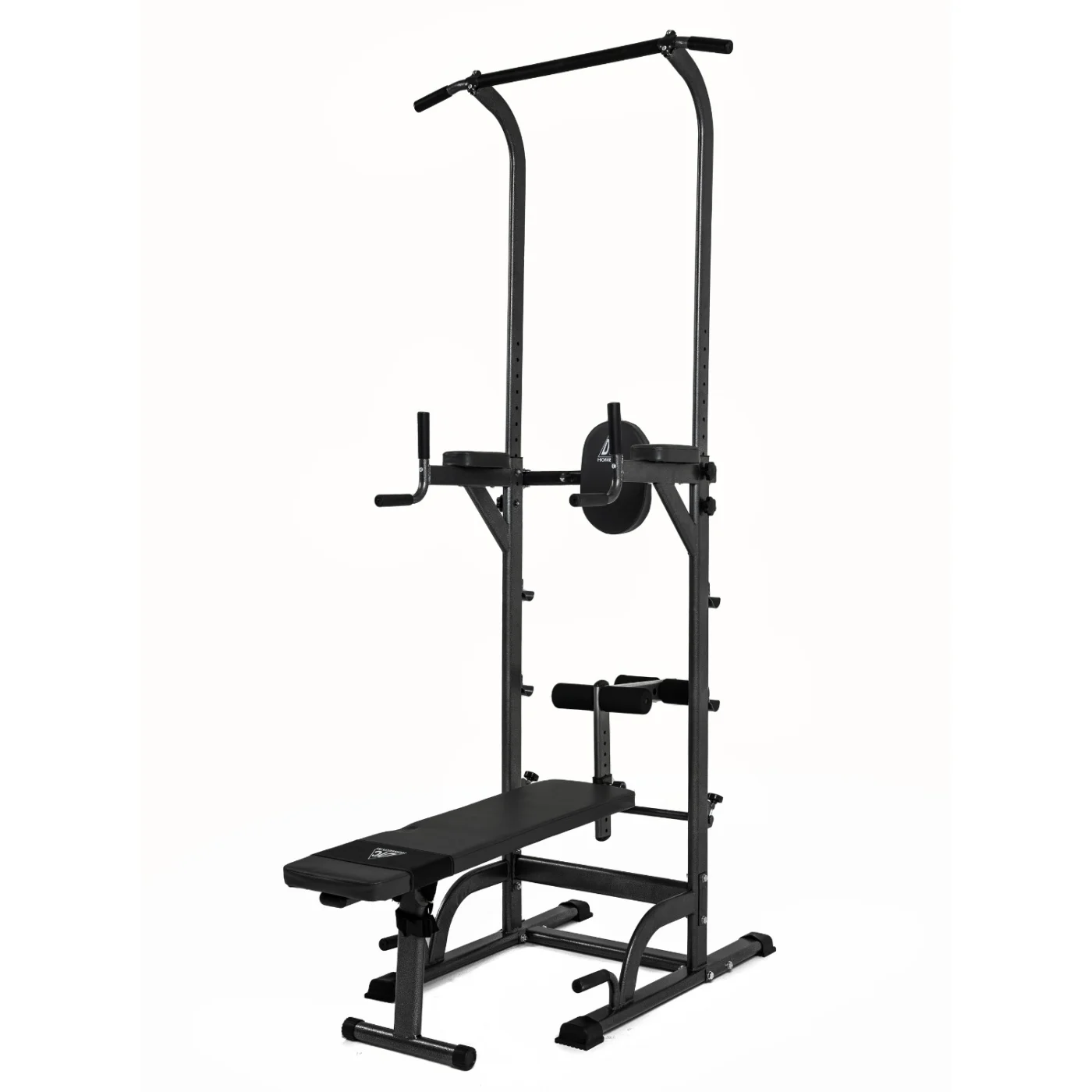 Реальное фото Турник-брусья со скамьей DFC Power Tower G003 от магазина Спортев