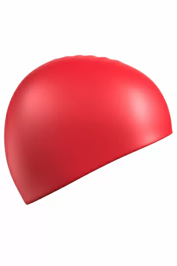 Реальное фото Шапочка для плавания Mad Wave Standard Silicone Cap красный 9973 0 05 от магазина Спортев