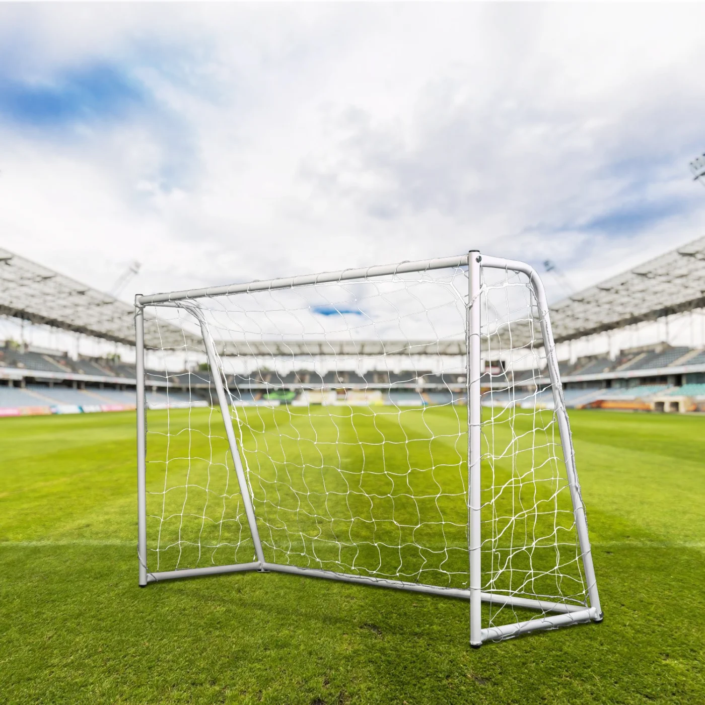 Реальное фото Ворота игровые DFC  GOAL180 180x120x65cm от магазина Спортев