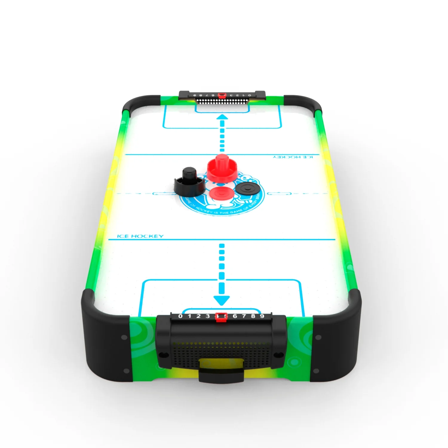Реальное фото Игровой стол - аэрохоккей DFC SB-AT-3003 от магазина Спортев