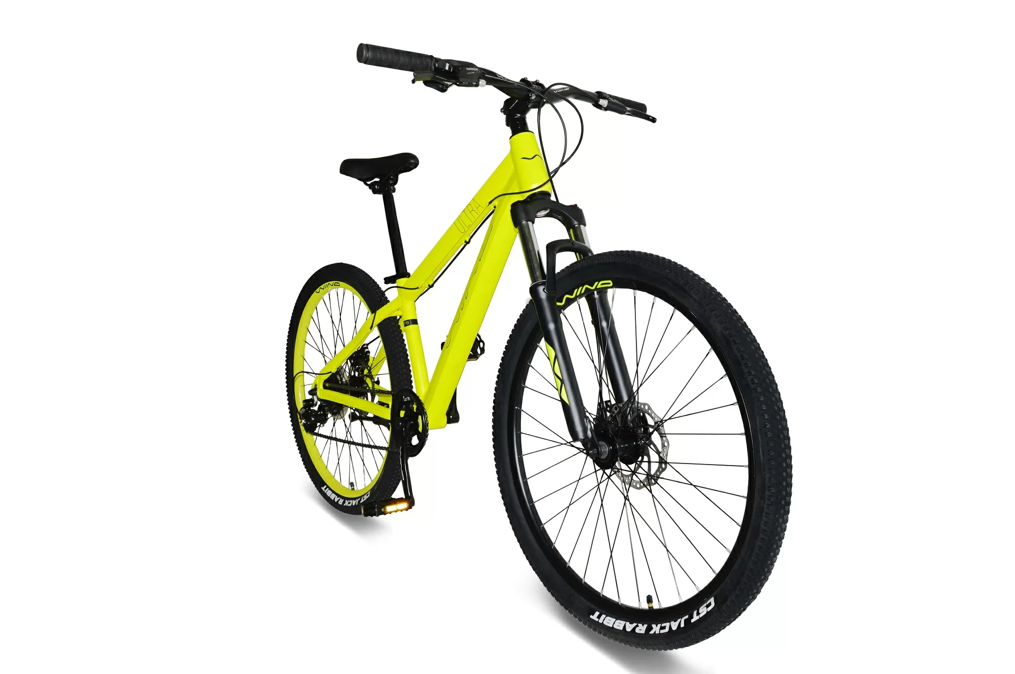 Реальное фото Велосипед Wind Ultra MD 26" 8-spd (2021) светло-зеленый от магазина СпортЕВ