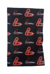 Шарф-труба с лого Loffler черный