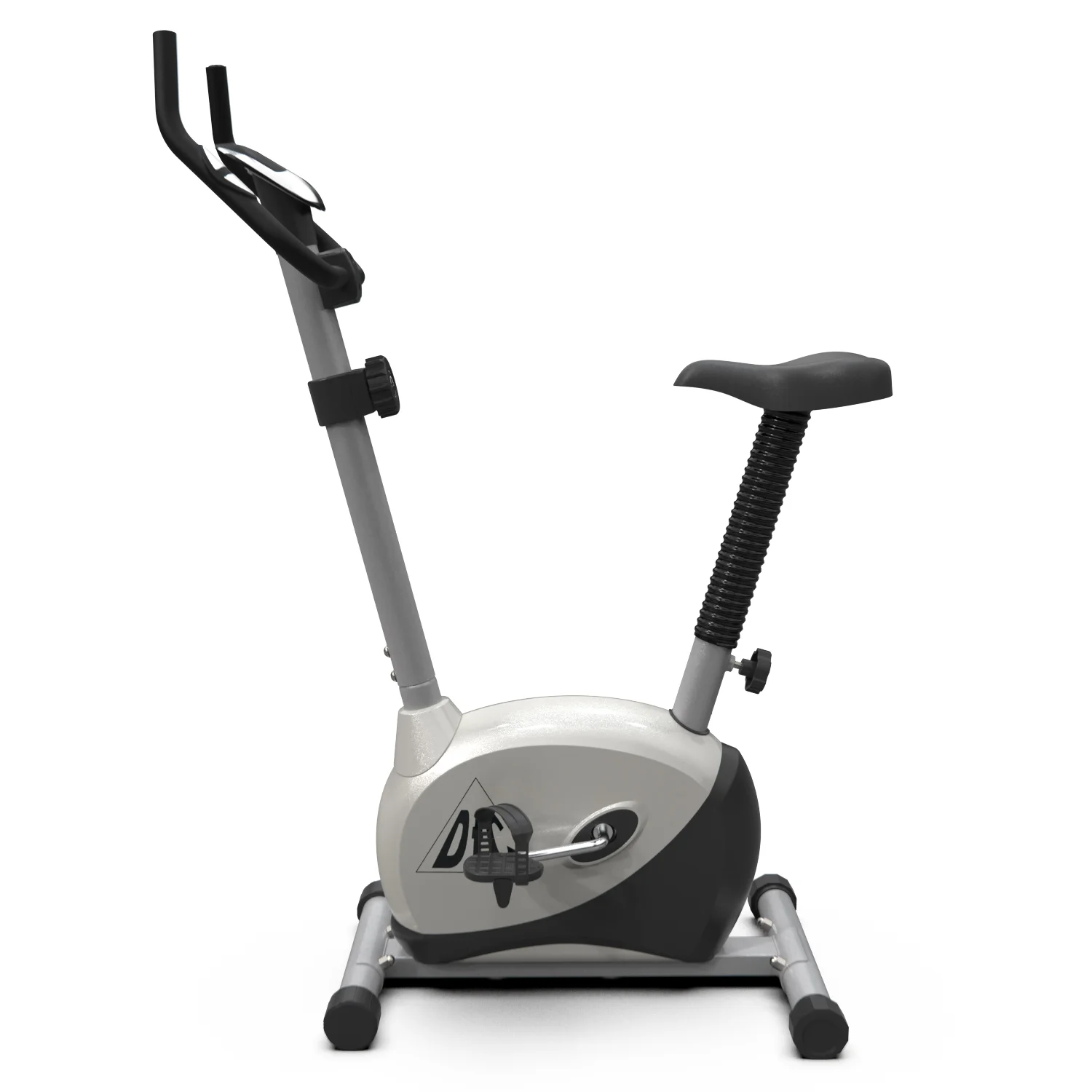 Реальное фото Велотренажер DFC B3.2 (черный/серебристый) от магазина Спортев