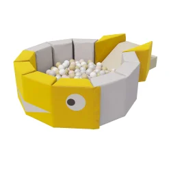 Сухой бассейн Romana «Кит» (pastel), 300 шариков (Pastel mix) ДМФ-МК-16.18.00 (pastel)