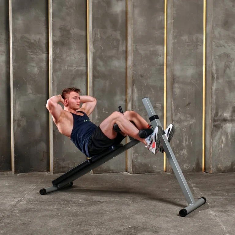 Реальное фото Скамья для пресса DFC SUB022 от магазина Спортев