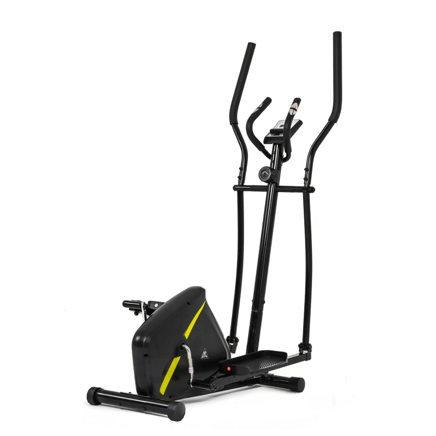 Реальное фото Эллиптический тренажер DFC E510 магнитный от магазина Спортев