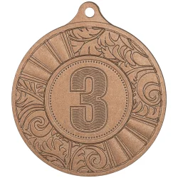 Медаль MZP 524-50/BM 3 место (D-50мм, s-2 мм)