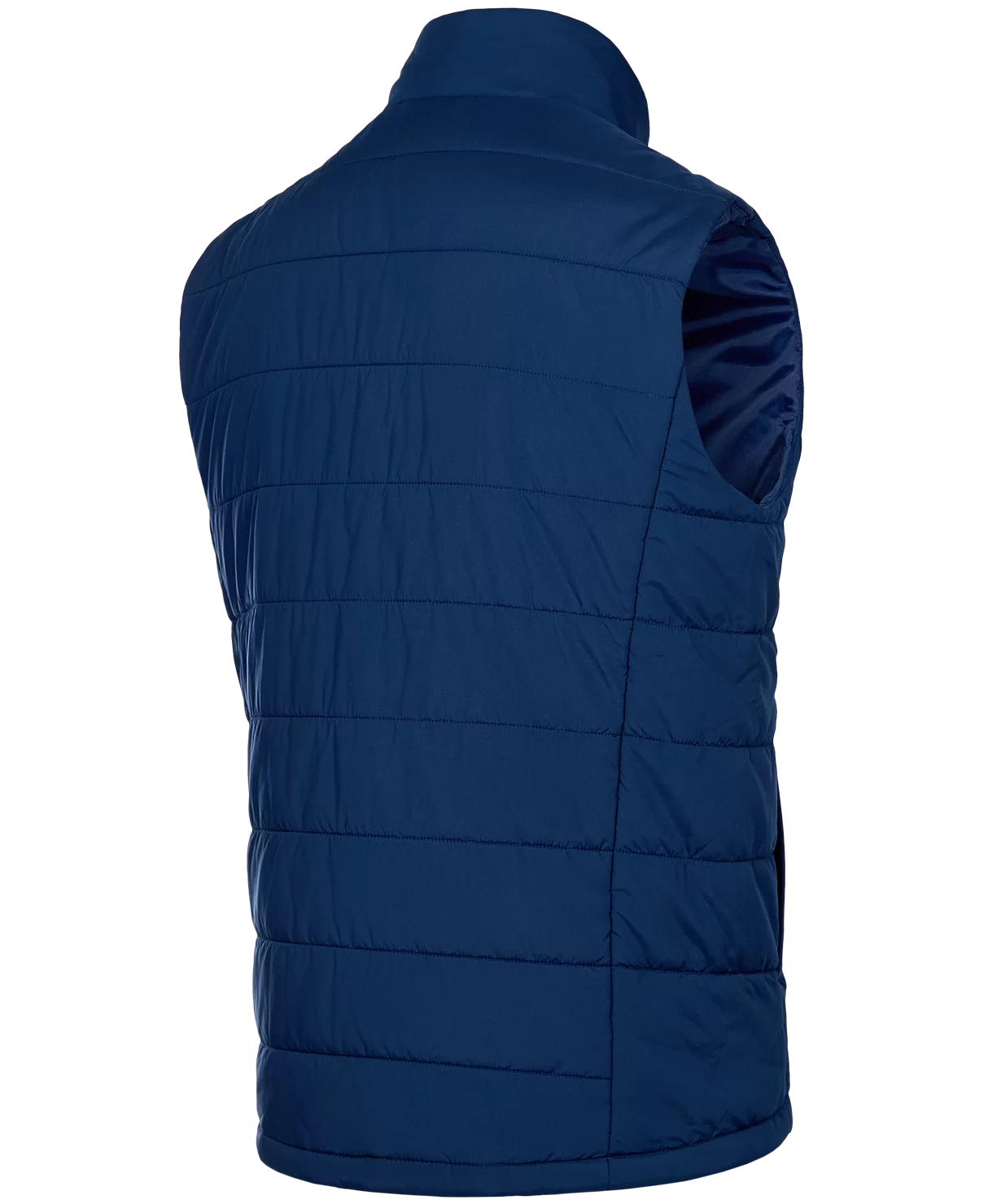 Реальное фото Жилет утепленный ESSENTIAL Padded Vest 2.0, темно-синий, детский Jögel от магазина СпортЕВ