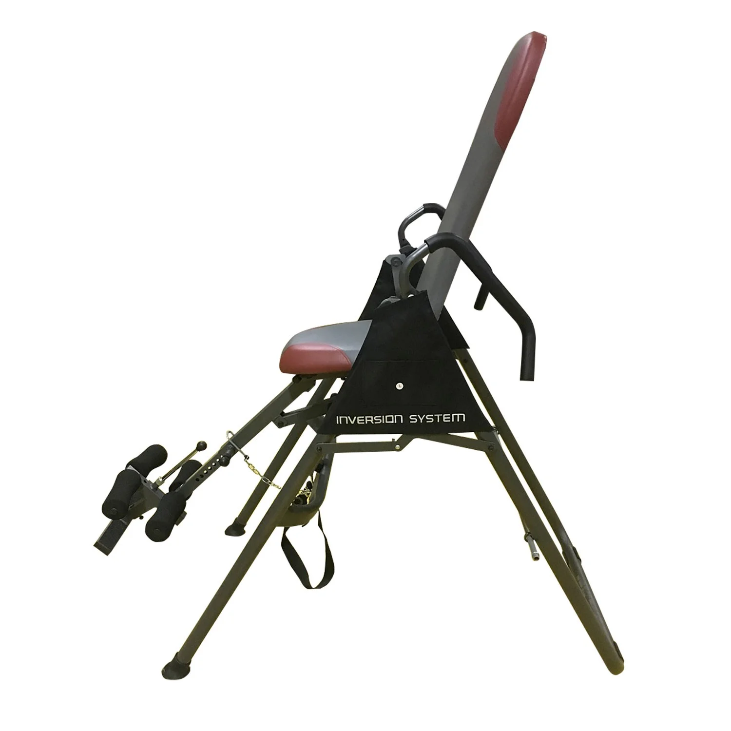 Реальное фото Инверсионный стол с сиденьем DFC SJ7200A складной от магазина Спортев