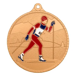 Медаль MZP 571-55/B лыжный спорт (D-55мм, s-2 мм)