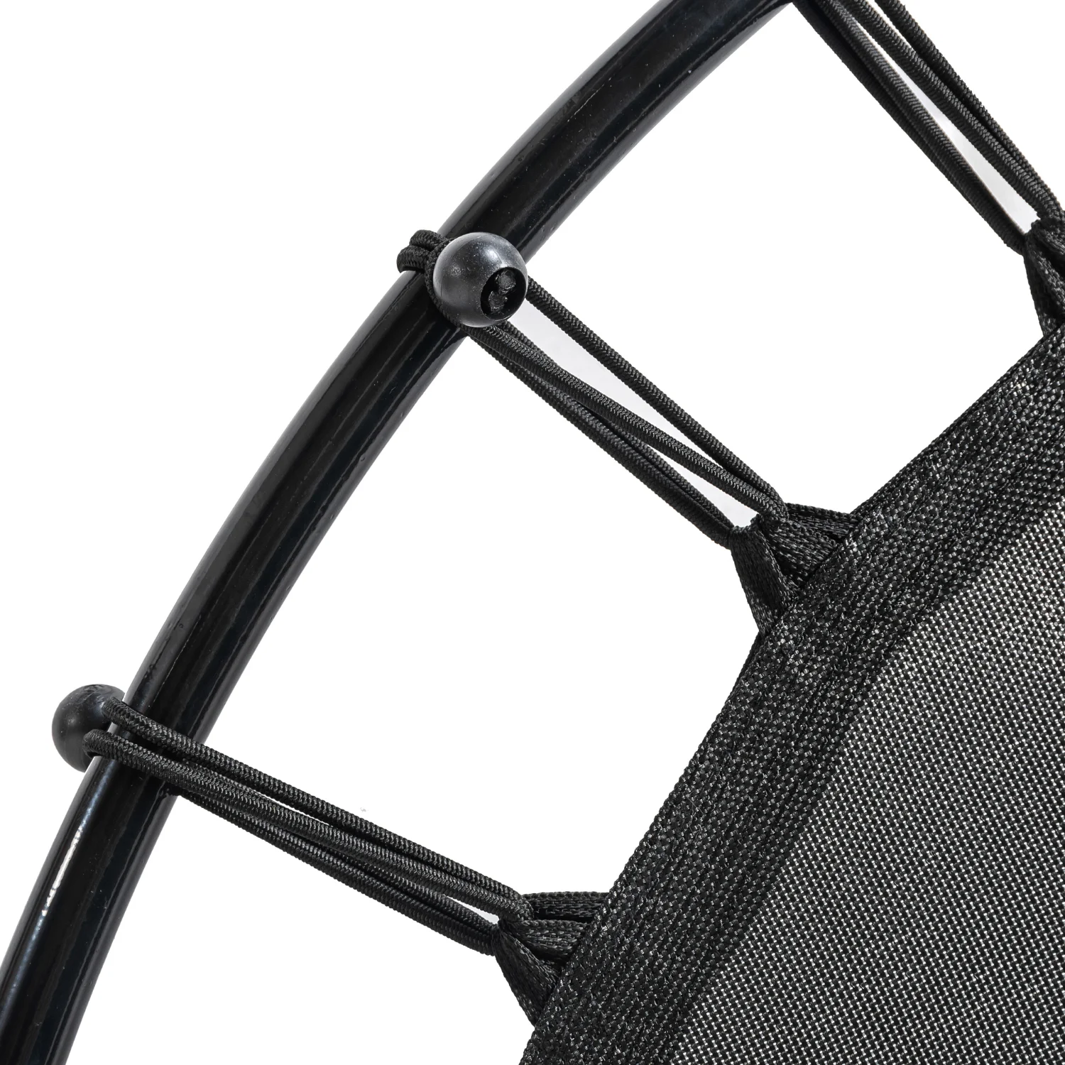 Реальное фото Батут DFC JUMP KIDS 55" зеленый, сетка (137см) 55INCH-JD-G от магазина Спортев