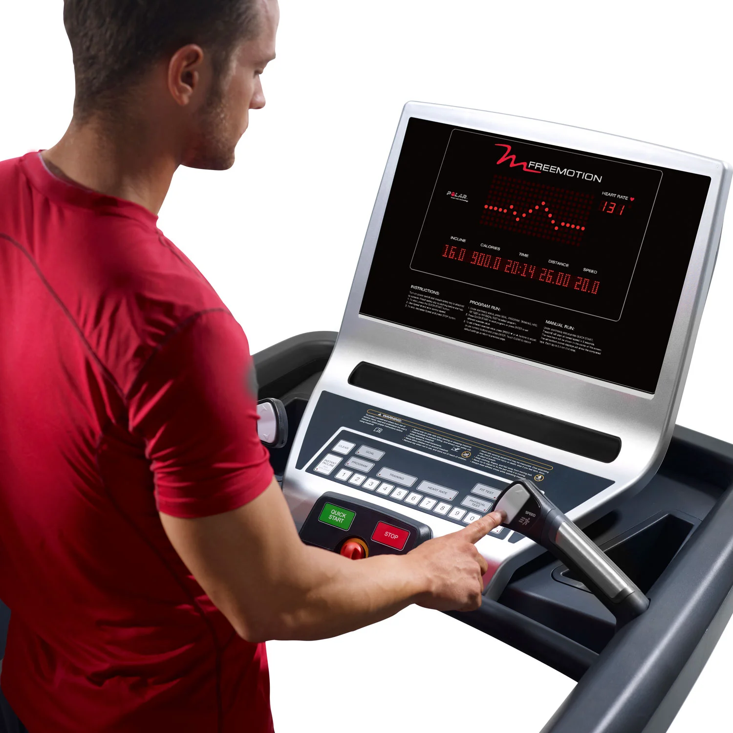 Реальное фото Беговая дорожка Freemotion  t10.8 FMTL70714-INT от магазина Спортев