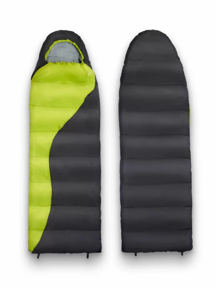 Реальное фото Спальный мешок туристический, 350 г/м2, -6 С, right, Quilt 350R от магазина СпортЕВ