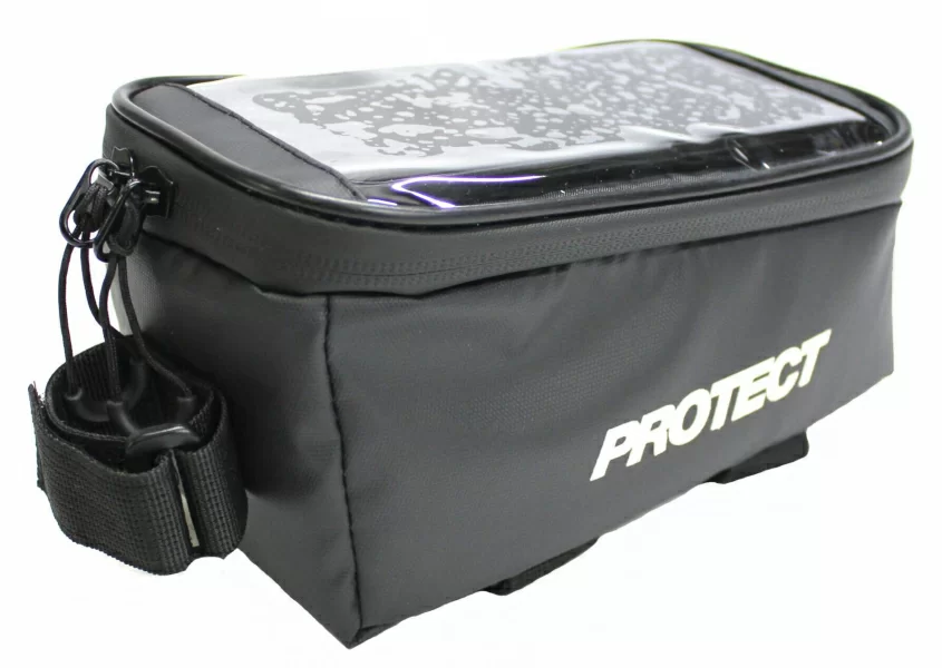 Реальное фото Велосумка на раму Protect NEW 19х11х10 см черный 555-538 от магазина Спортев