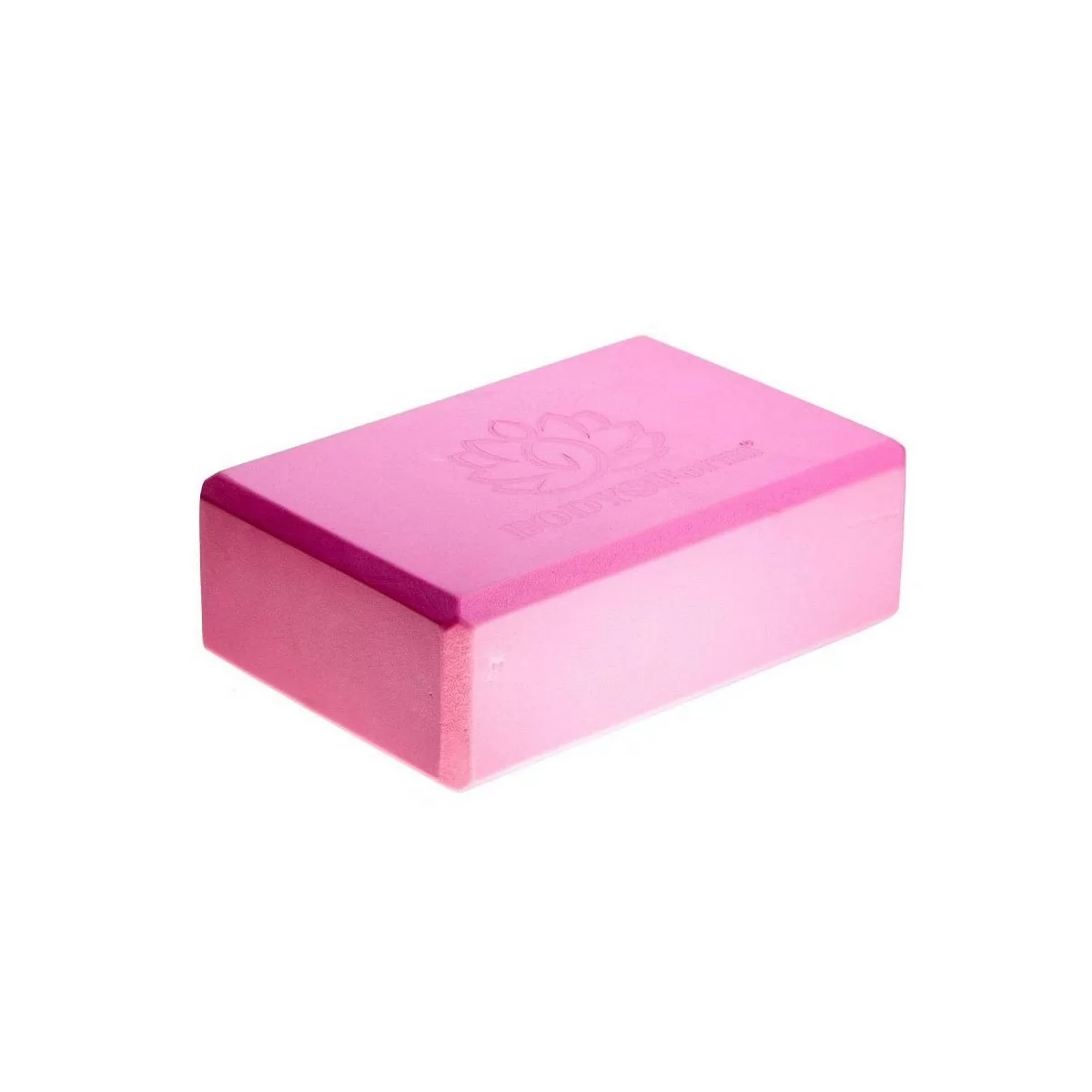 Реальное фото Блок для йоги BF-YB02 розовый от магазина СпортЕВ